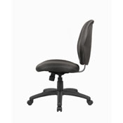 Boss Mid-Back Task Office Chair without Arms, Black, B1016-BK